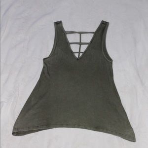 Army Green Tank Top
